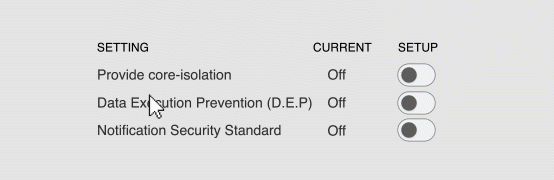 Easy to control and Protect your PC against App Data Execution DEP – Data Execution Prevention